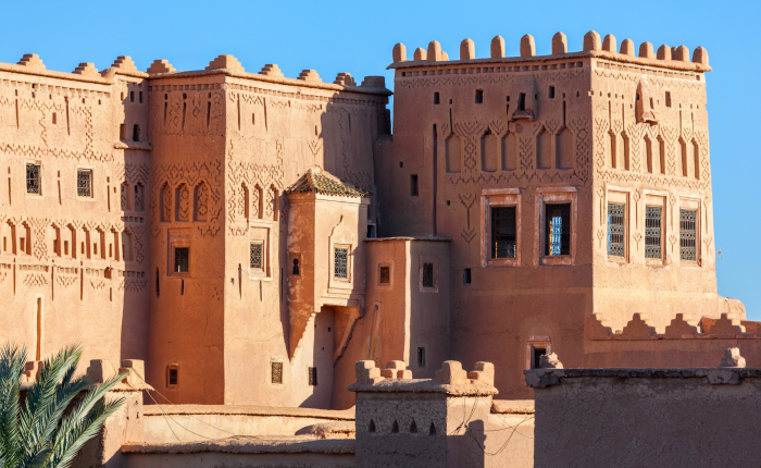 Taourirt Kasbah historic fortress in Ouarzazate Morocco